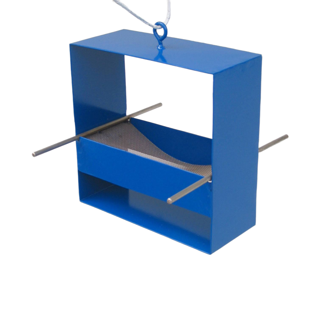 99 Modern Bird Feeder / Deep Blue