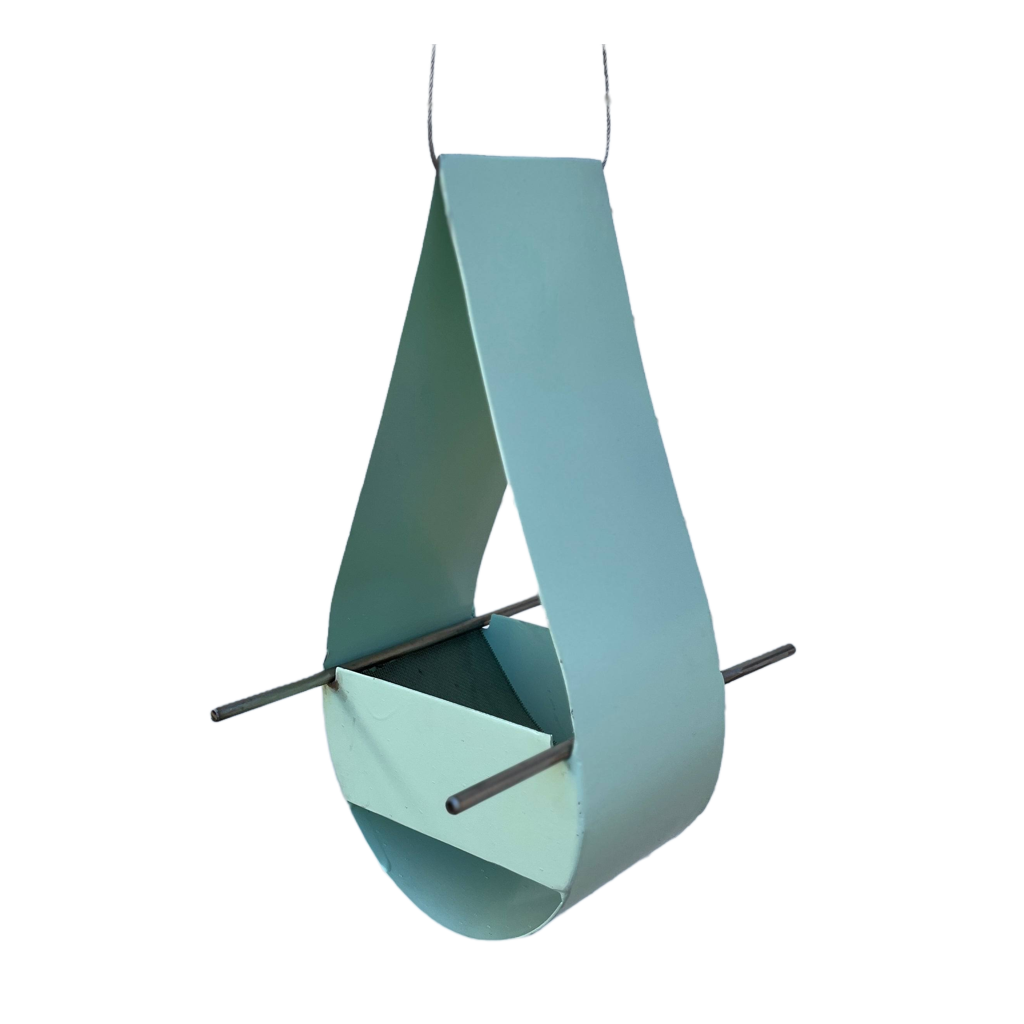 Drop - Modern Bird feeder in Mint