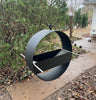 Charm Modern Bird Feeder in Flat Black