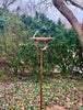 Sculptural Modern Bird Feeder #428 in Welded Steel, Stainless Steel and Copper