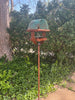 Sculptural Modern Bird Feeder #429 in Welded Steel, Stainless Steel and Copper