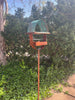 Sculptural Modern Bird Feeder #430 in Welded Steel, Stainless Steel and Copper