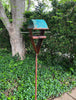 Sculptural Modern Bird Feeder #433 in Welded Steel, Stainless Steel and Copper