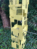 Pop Modern Bird Feeder #2 in Welded Steel with Lemon Yellow Enamel finish