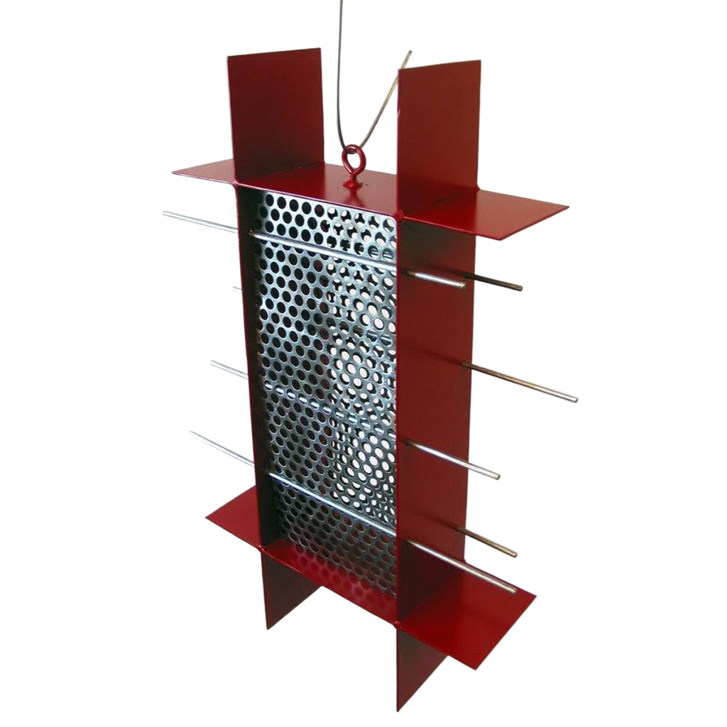 Sunscreen Bird Feeder / Ruby Red