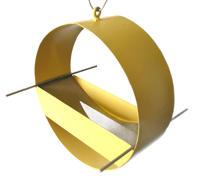 Charm Modern Bird Feeder / Yellow