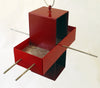 Plus Modern Bird Feeder / Colonial Red and Apple Red