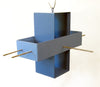 Plus Modern Bird Feeder / Spa Blue and Wildflower Blue