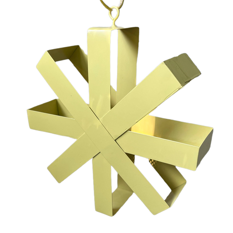Asterisk Modern Bird Feeder in Lemongrass