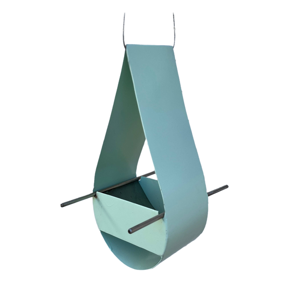 Drop - Modern Bird feeder in Mint