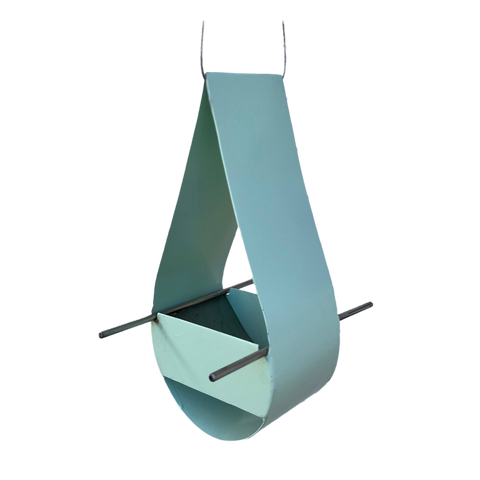 Drop - Modern Bird feeder in Mint