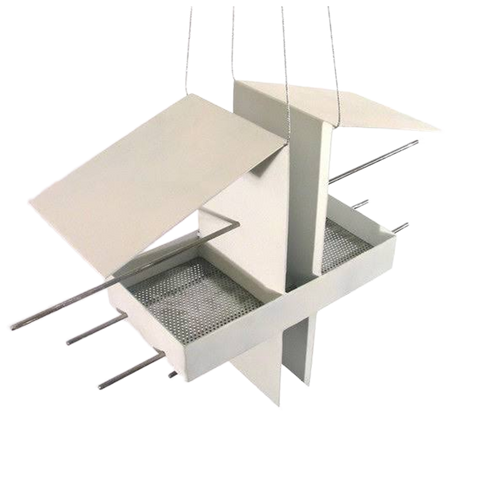 Duo Bird Feeder / White