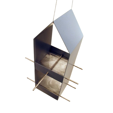 Home Modern Bird Feeder / Slate Blue