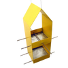 Home Modern Bird Feeder / Yellow