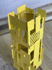 Pop Modern Steel Flower Vase with Lemongrass finish