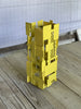Pop Modern Steel Flower Vase with Lemongrass finish