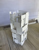 Pop Modern Steel Flower Vase with White enamel finish
