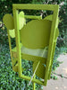 Sculptural Modern Bird Feeder in Eden Green / Avocado - Welded Steel and stainless steel -  1970s Inspired Freestanding unique modern garden art