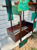 Modern Bird Feeder #443 in Welded Steel, Stainless Steel and Copper