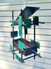 Modern Bird Feeder #444 in Welded Steel, Stainless Steel and Copper