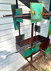 Modern Bird Feeder #444 in Welded Steel, Stainless Steel and Copper