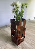 Abstract Modern Steel Vase #1 - with rust patina