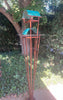 Sculptural Modern Bird Feeder #446 in Welded Steel, Stainless Steel and Copper