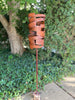 'Spin' Modern Bird Feeder #1 in  Welded Steel