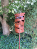 'Spin' Modern Bird Feeder #1 in  Welded Steel
