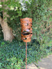 'Spin' Modern Bird Feeder #2 in  Welded Steel
