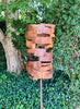 'Spin' Modern Bird Feeder #2 in  Welded Steel