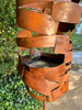 'Spin' Modern Bird Feeder #2 in  Welded Steel