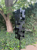 Pop Modern Bird Feeder #3 in Welded Steel with Matte Black Enamel finish