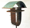 Custom Order for Teri - Sculptural Modern Bird Feeder #214 in Welded Steel, Stainless Steel and Copper (Copy)