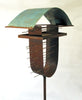 Custom Order for Teri - Sculptural Modern Bird Feeder #214 in Welded Steel, Stainless Steel and Copper (Copy)