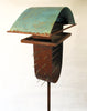 Custom Order for Teri - Sculptural Modern Bird Feeder #214 in Welded Steel, Stainless Steel and Copper (Copy)