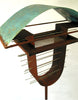 Custom Order for Teri - Sculptural Modern Bird Feeder #214 in Welded Steel, Stainless Steel and Copper (Copy)