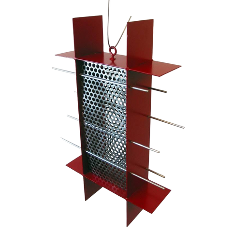 Sunscreen Bird Feeder / Ruby Red