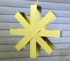Asterisk Modern Bird Feeder in Lemongrass