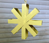Asterisk Modern Bird Feeder in Lemongrass