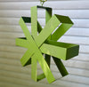 Asterisk Modern Bird Feeder in Eden Green