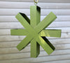 Asterisk Modern Bird Feeder in Eden Green