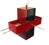 Plus Modern Bird Feeder / Colonial Red and Apple Red
