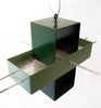 Plus Modern Bird Feeder / Hunter Green and Moss Green