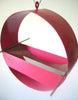 Charm Modern Bird Feeder / Berry Pink