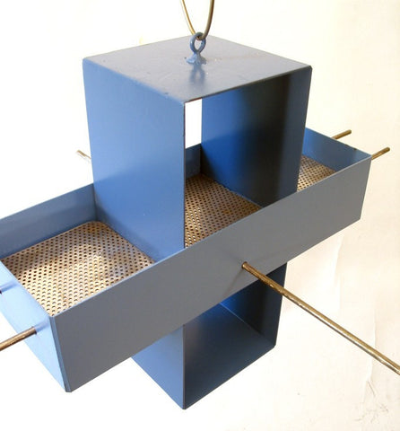 Plus Modern Bird Feeder / Spa Blue and Wildflower Blue