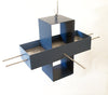 Plus Modern Bird Feeder / Spa Blue and Wildflower Blue