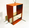 Cubist Modern Bird Feeder / Orange