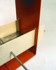 Cubist Modern Bird Feeder / Orange