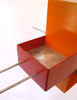 Plus Modern Bird Feeder / Pumpkin Orange and Paprika